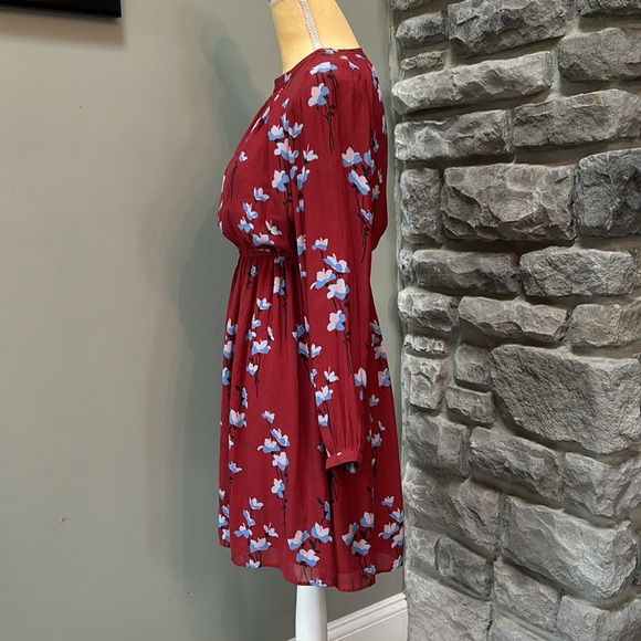 Ann Taylor Loft fall floral dress, XSP, like new - Picture 3 of 7